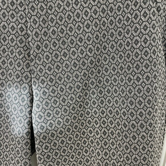 Diamond pattern trousers in size 6 (size 42 IT) made by Anna Seravalli - Picture 2 of 5